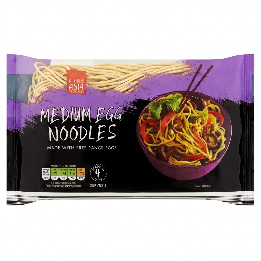 Asia Specialities Medium Egg Noodles 250g