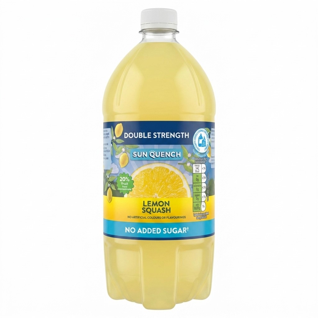 Sun Quench Lemon Squash 1.5L