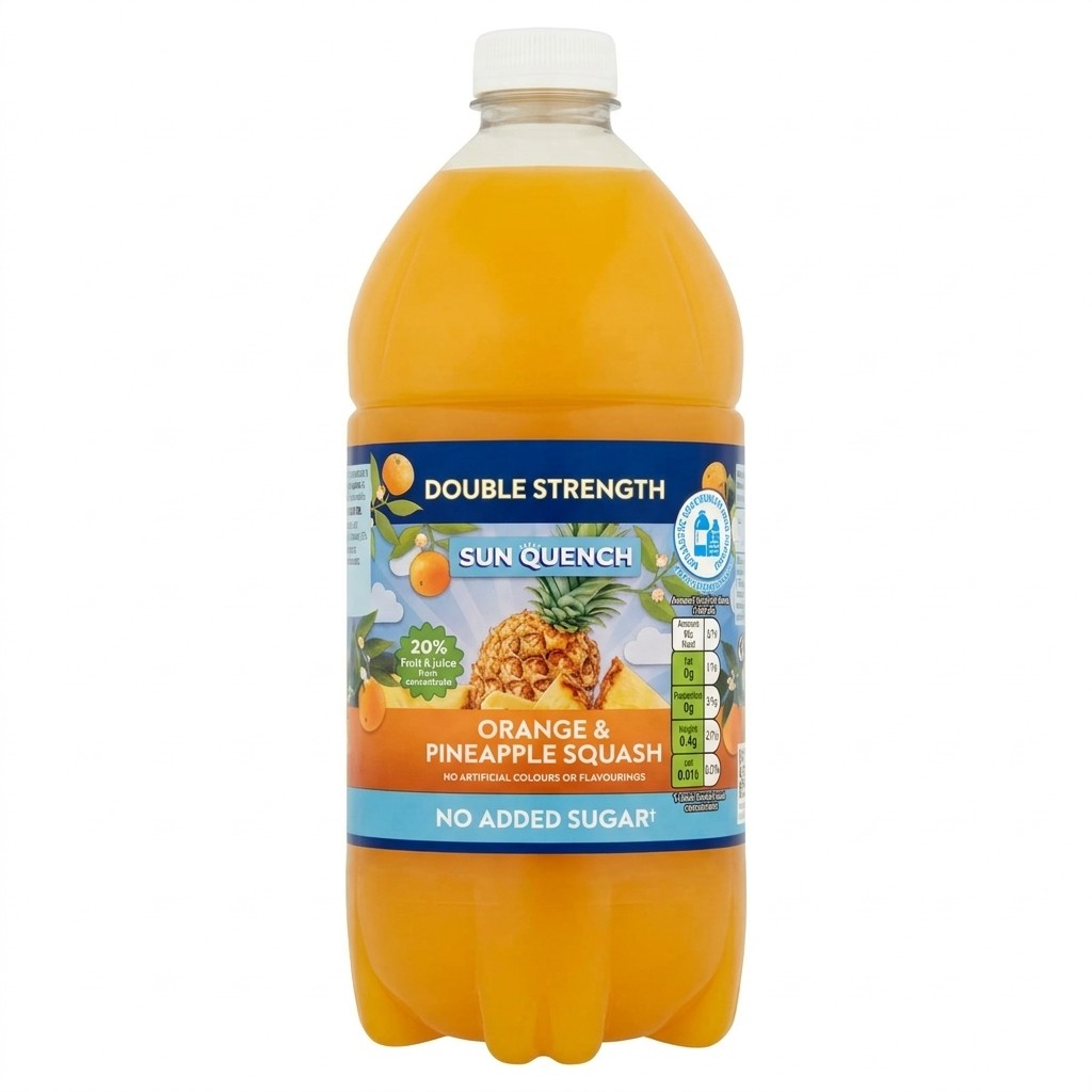 Sun Quench Orange & Pineapple Squash 1.5l