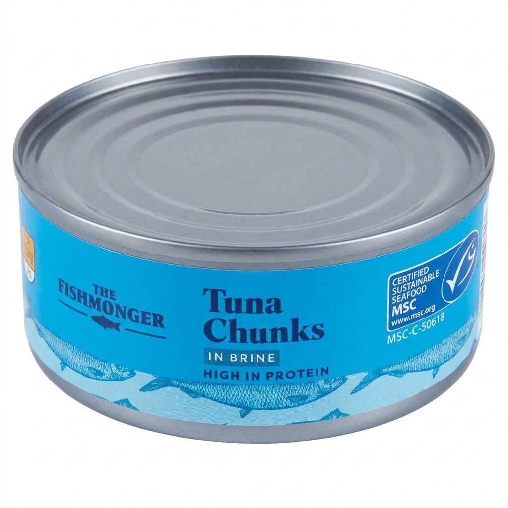 The Fishmonger Tuna Chunks in Brine 145g