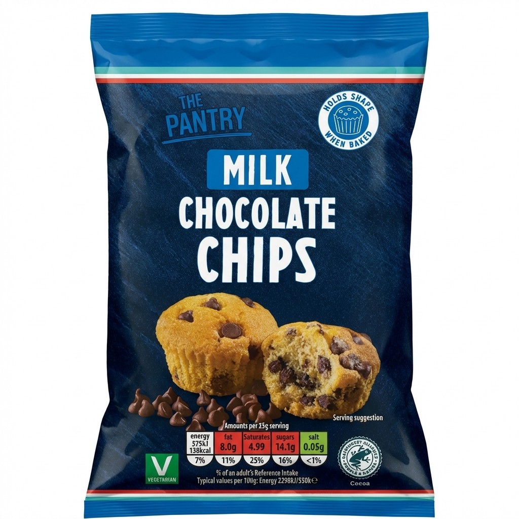 The Pantry Milk Chocolate Chips 100g