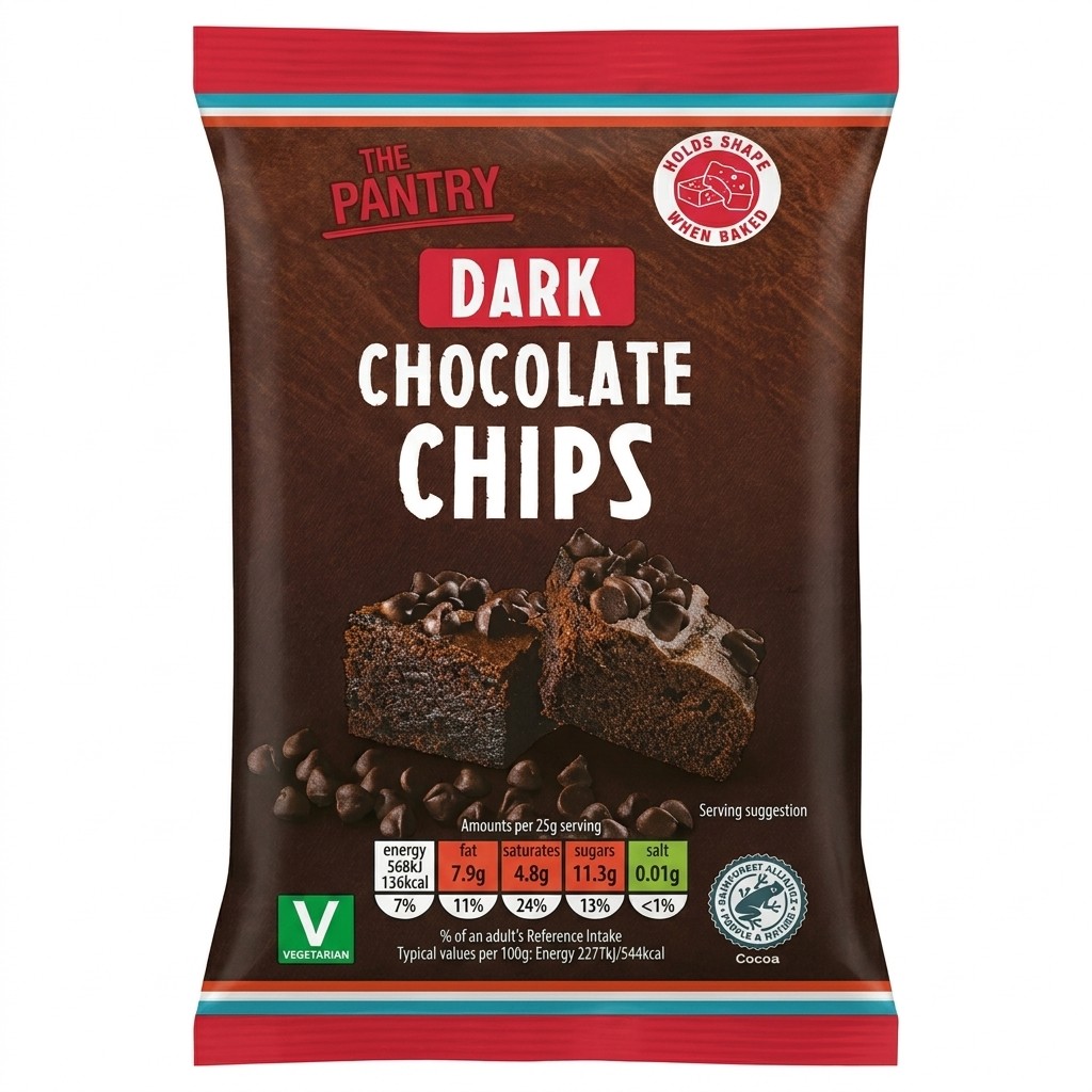 The Pantry Dark Chocolate Chips 100g