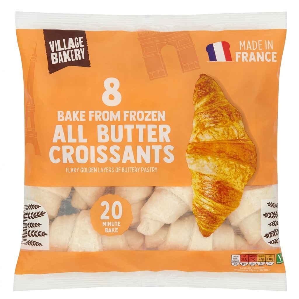 Village Bakery All Butter Croissants 440g