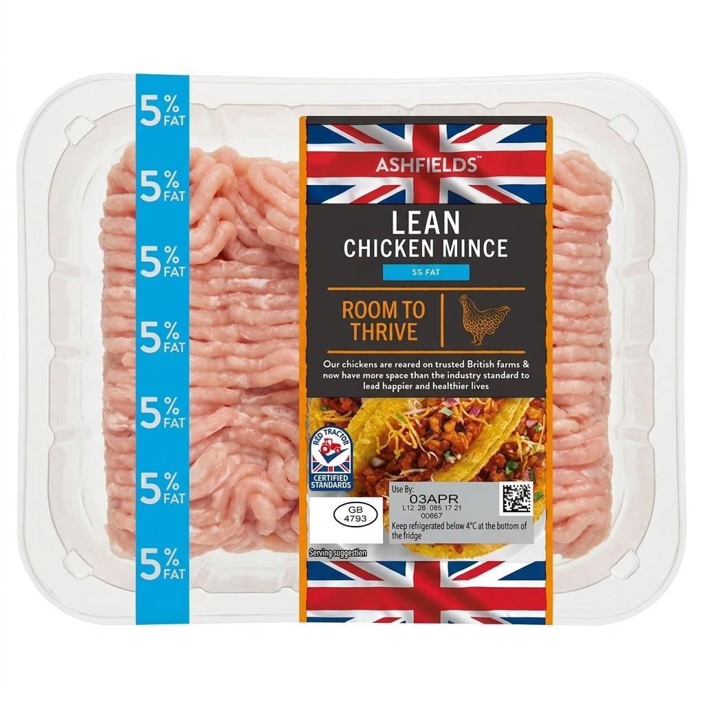 Ashfield's Lean Chicken Mince 500g