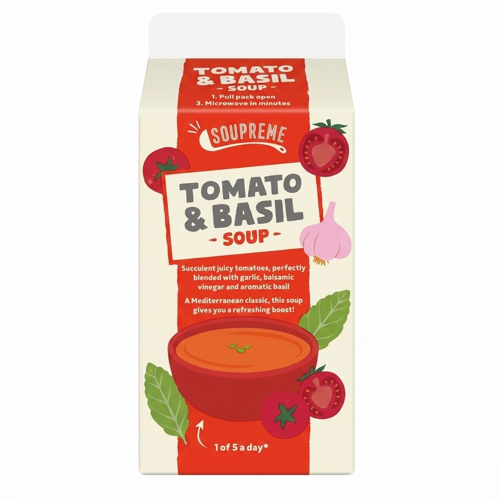 Soupreme Tomato & Basil Soup 600g