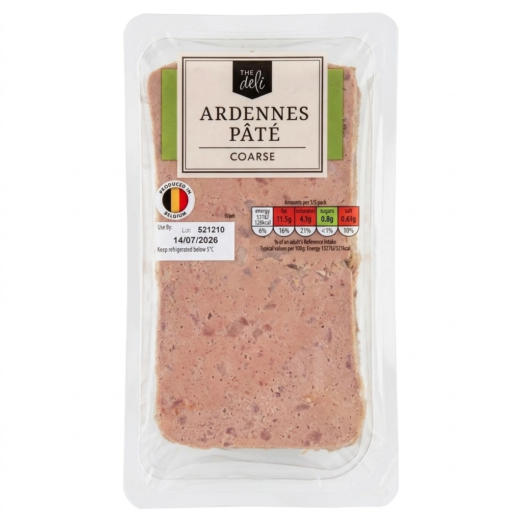 The Deli Ardennes Pâté Coarse 200g