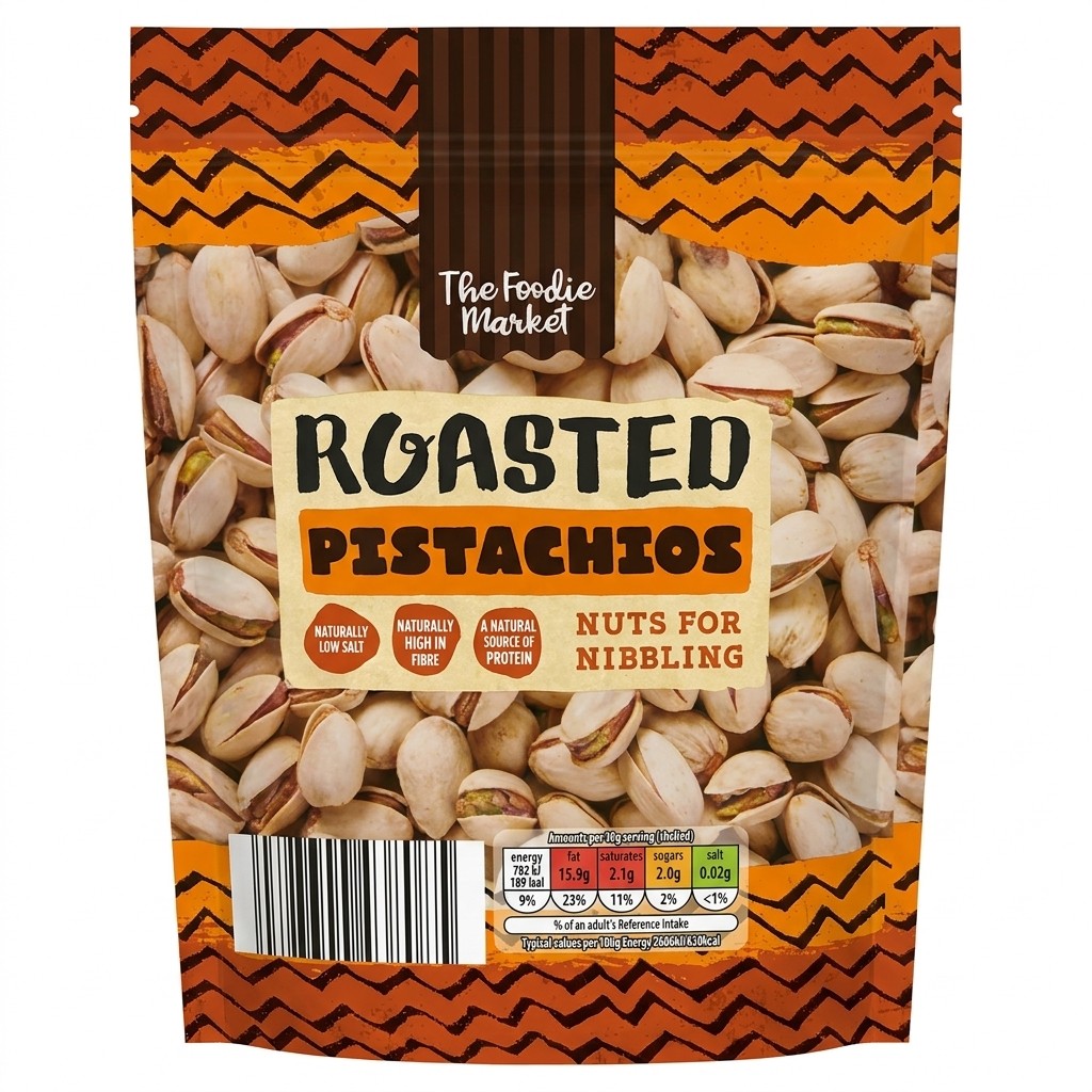 The Foodie Market Roasted Pistachios 200g