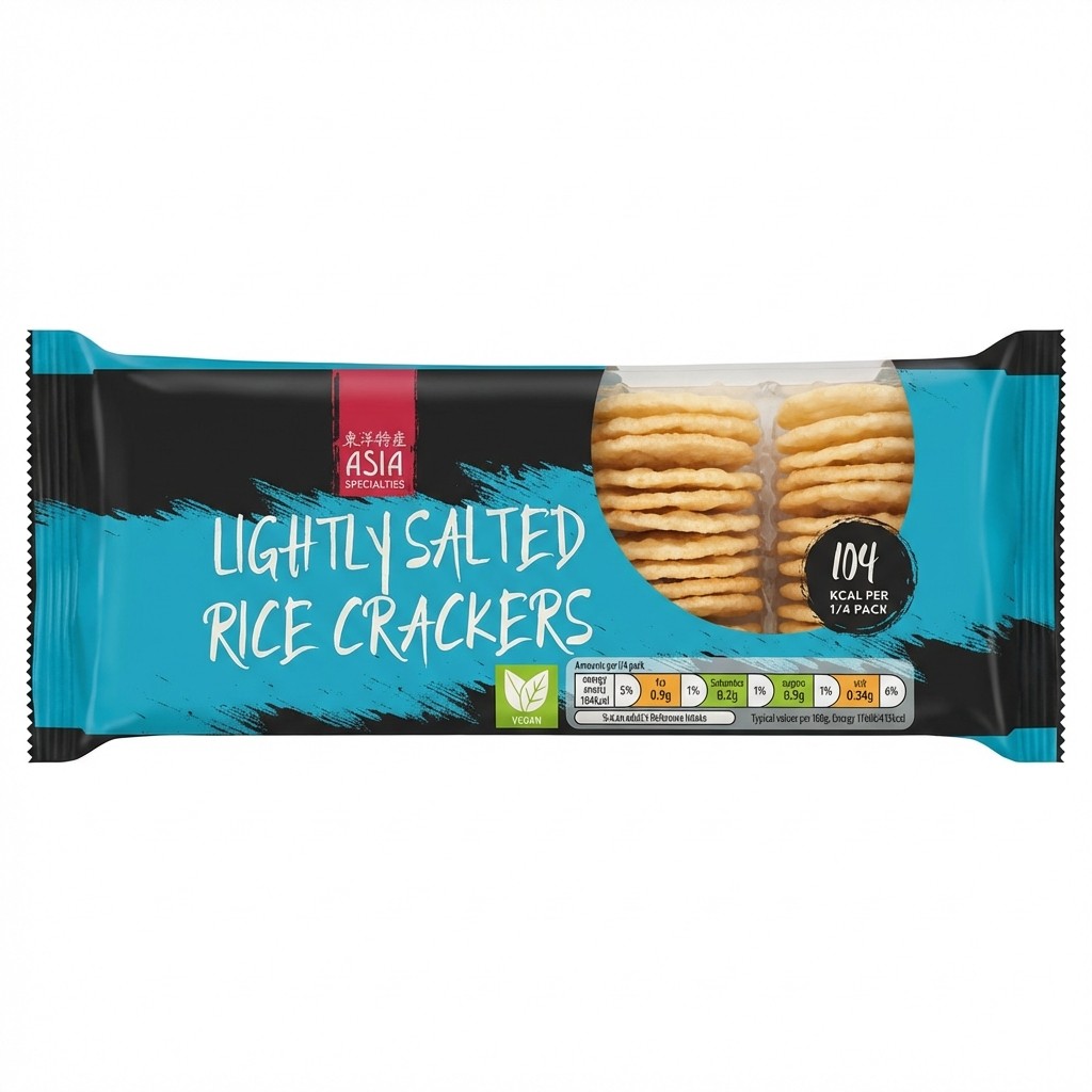 Asia Specialities Lightly Salted Rice Crackers 100g