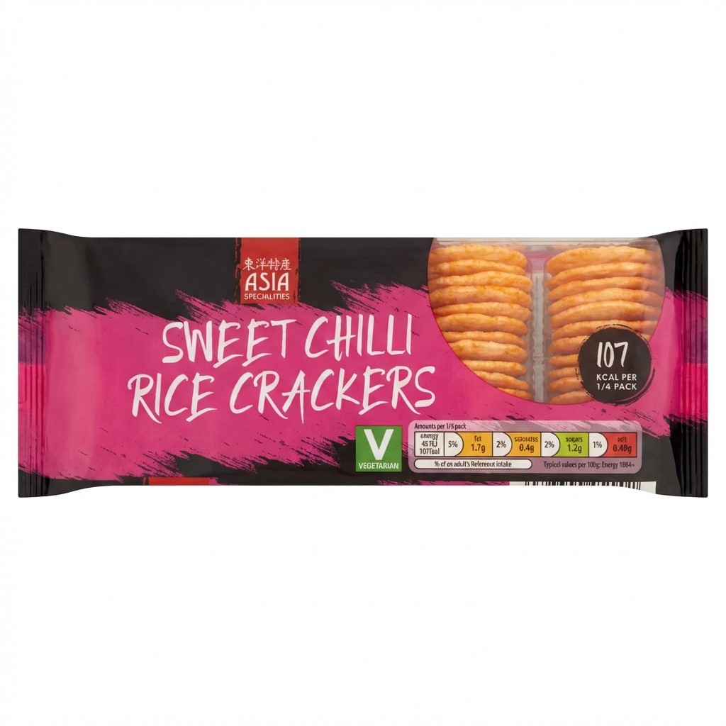 Asia Specialities Sweet Chilli Rice Crackers 107g