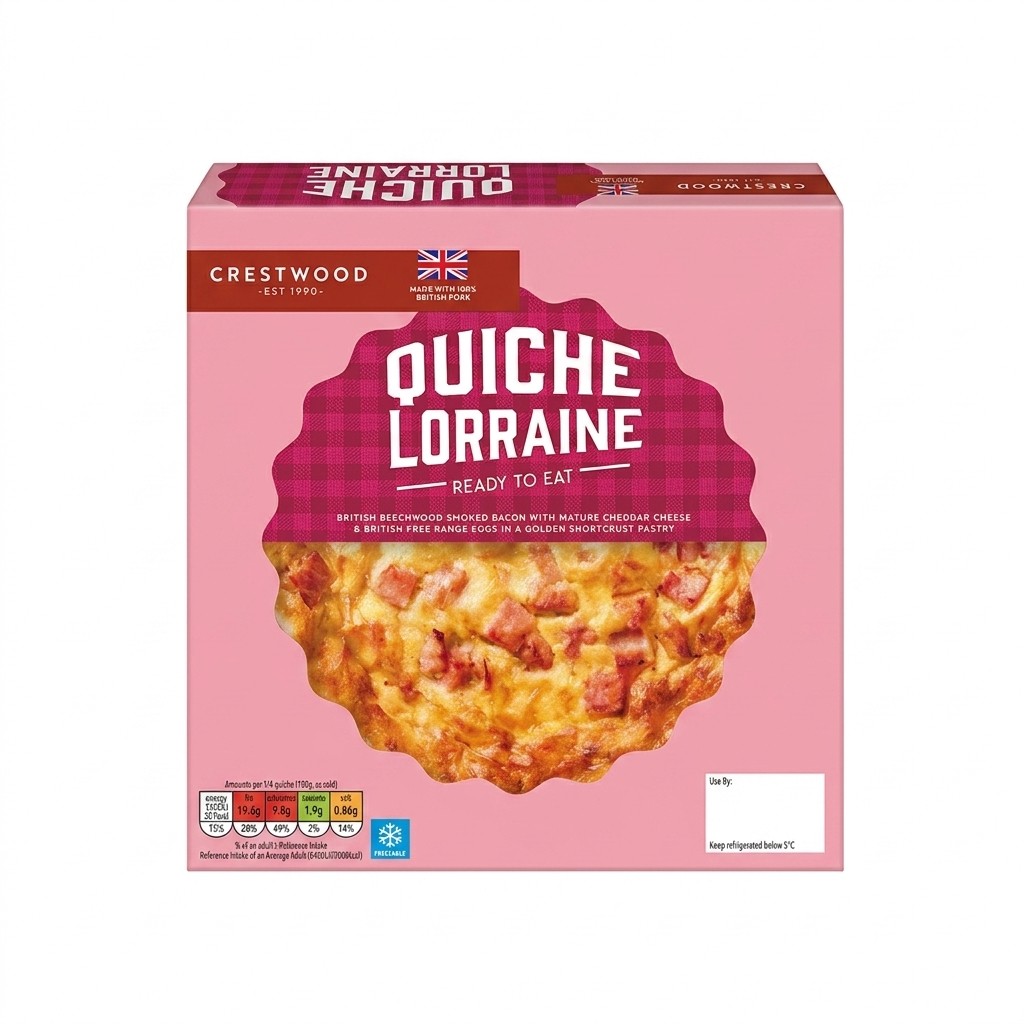Crestwood Quiche Lorraine 400g