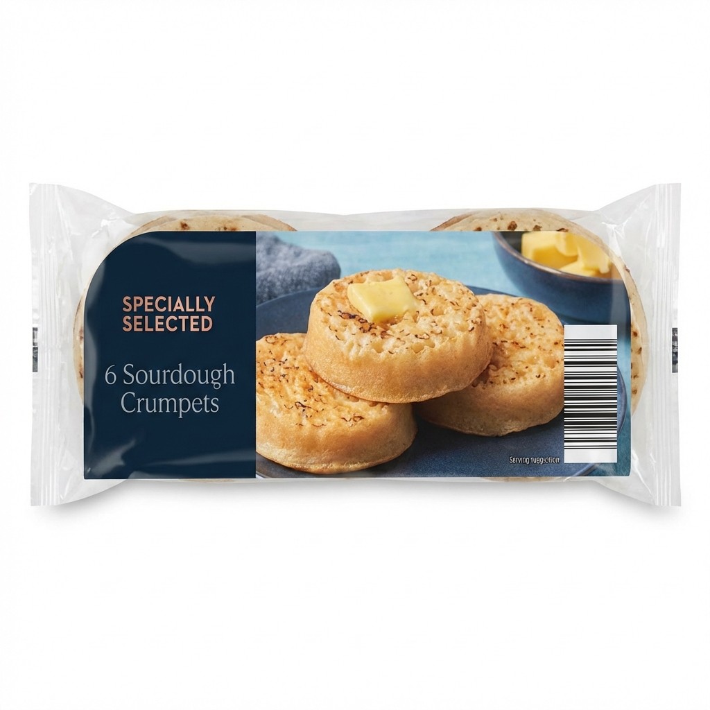 Specially Selected Sourdough Crumpets 400g