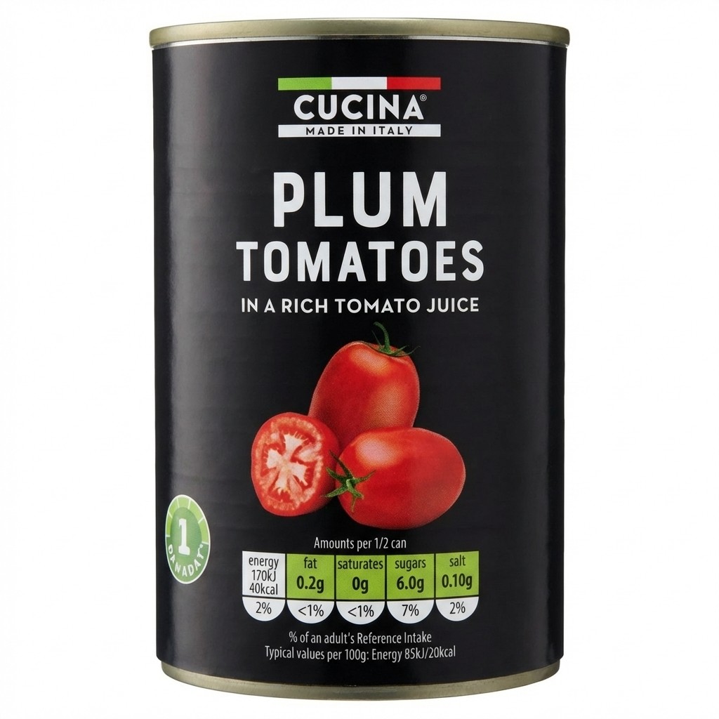 Cucina Plum Tomatoes 400g