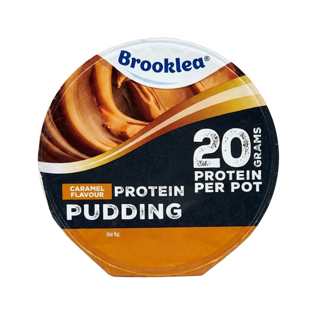 Brooklea Protein Pudding Caramel Flavour 200g