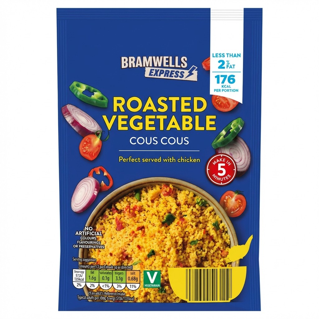 Bramwells Express Roasted Vegetable Cous Cous 100g