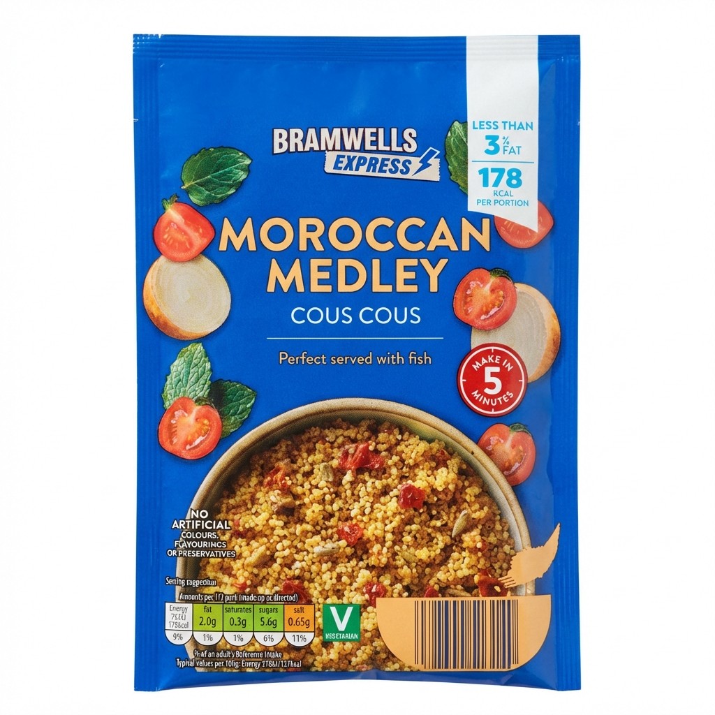 Bramwells Express Moroccan Medley Cous Cous 100g