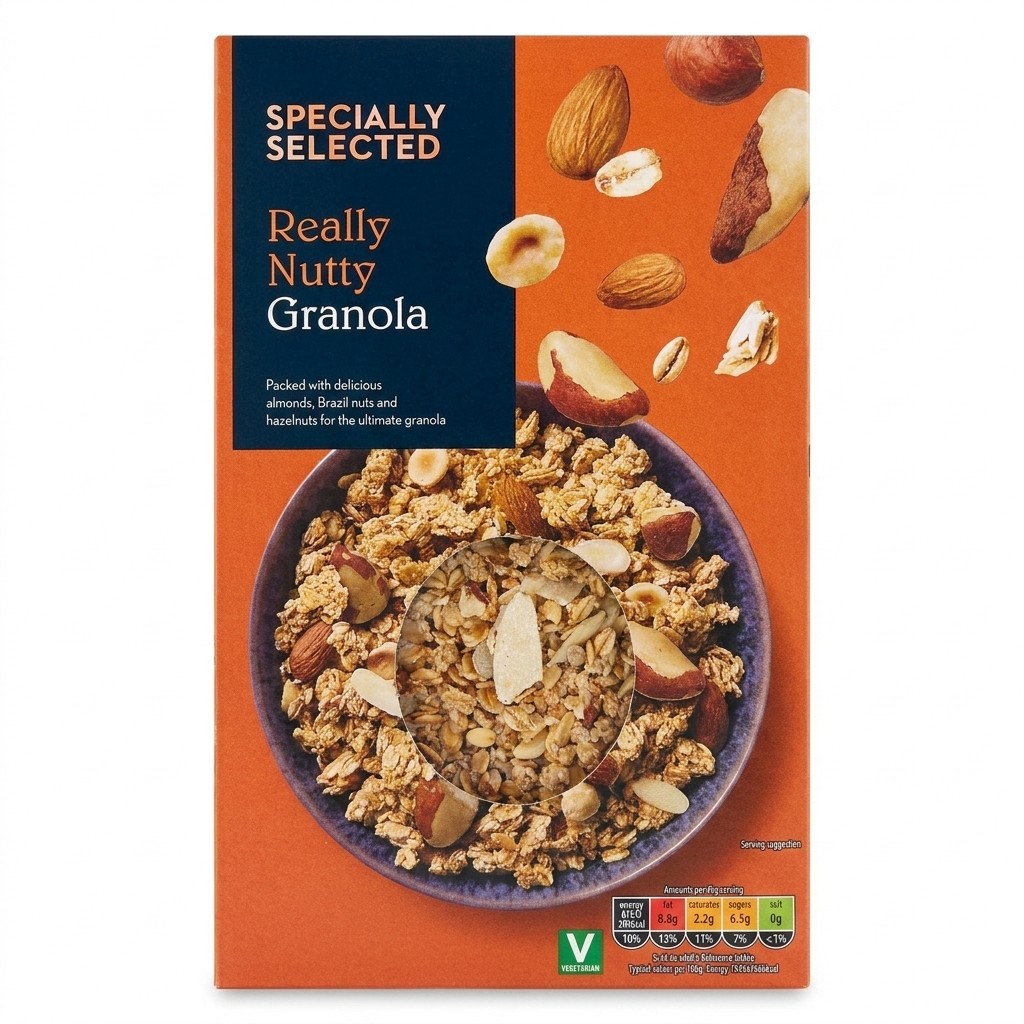 Specially Selected Really Nutty Granola 500g