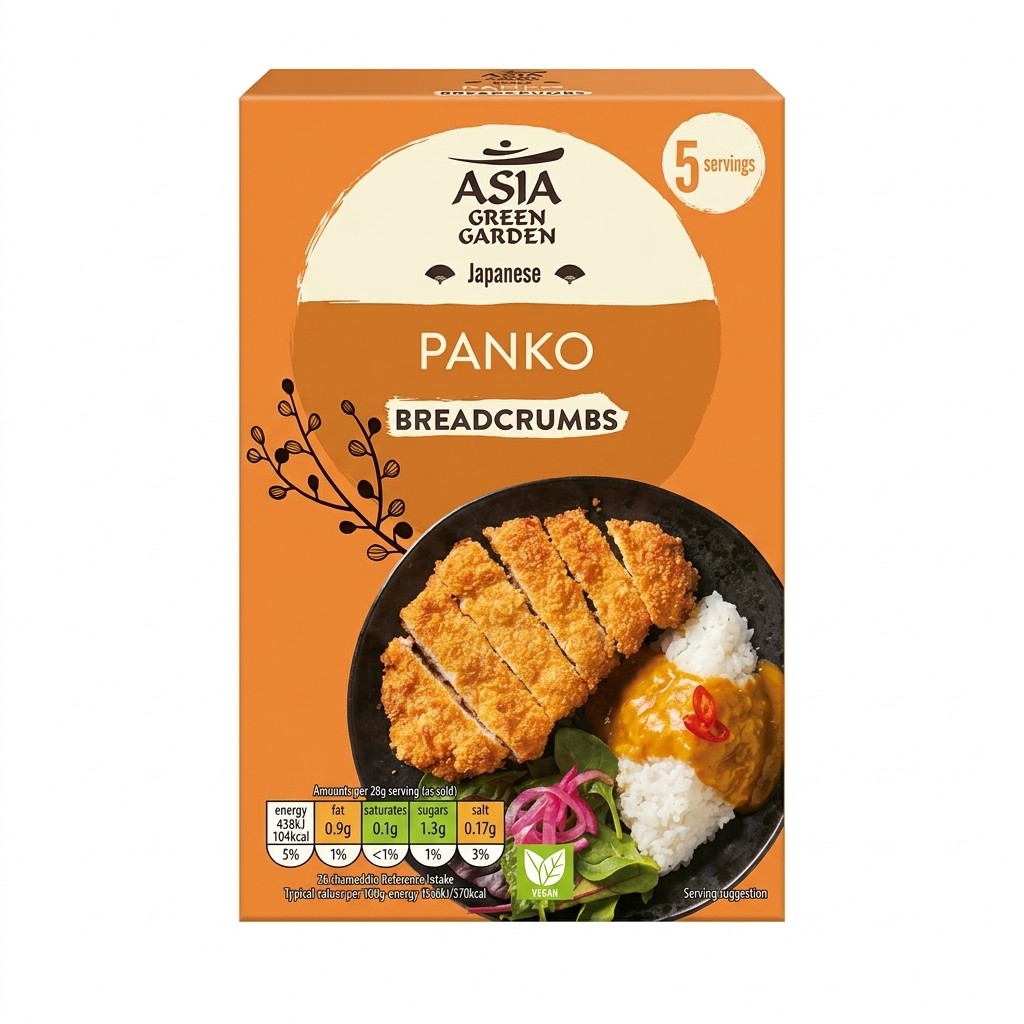 Asia Green Garden Panko Breadcrumbs 140g