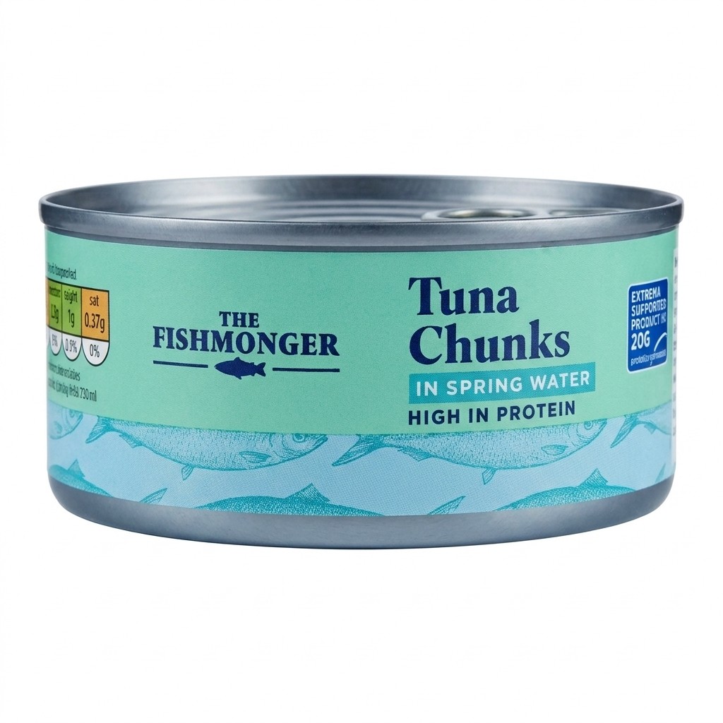 The Fishmonger Tuna Chunks in Spring Water 145g