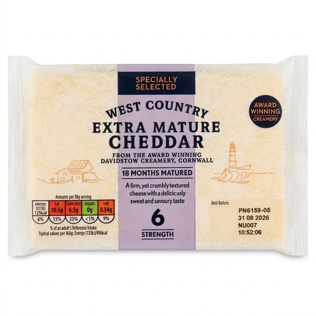 Specially Selected West Country Extra Mature Cheddar 350g