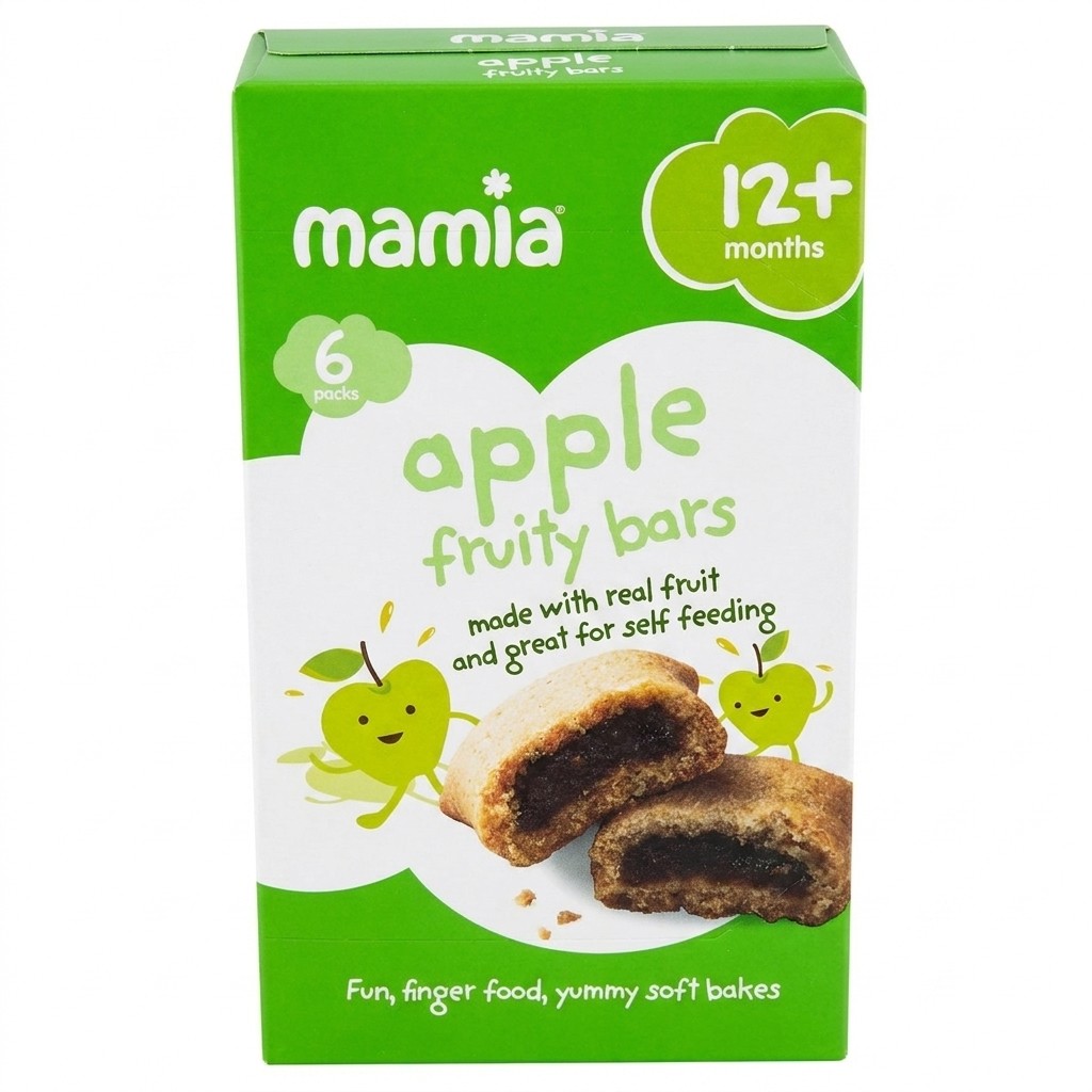 Mamia Apple Fruity Bars 120g