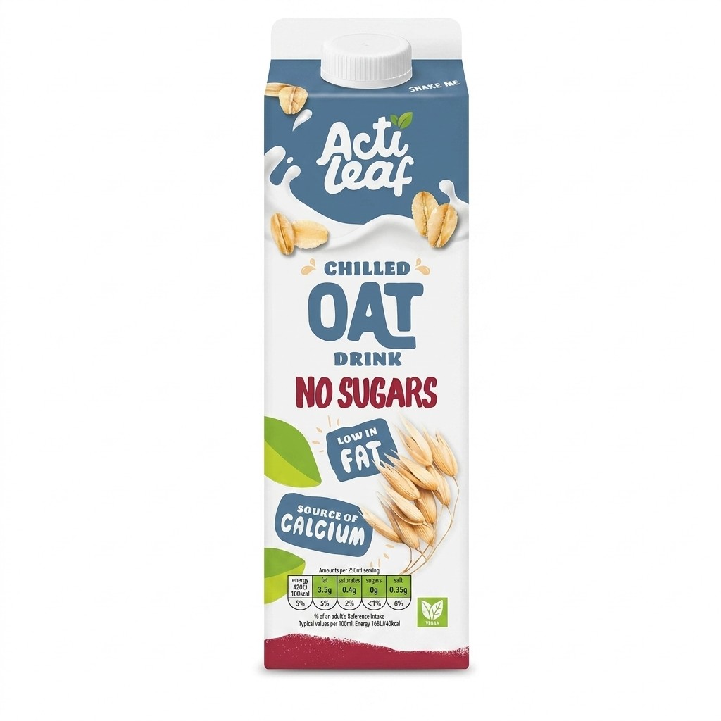Acti Leaf Chilled Oat Drink 1l