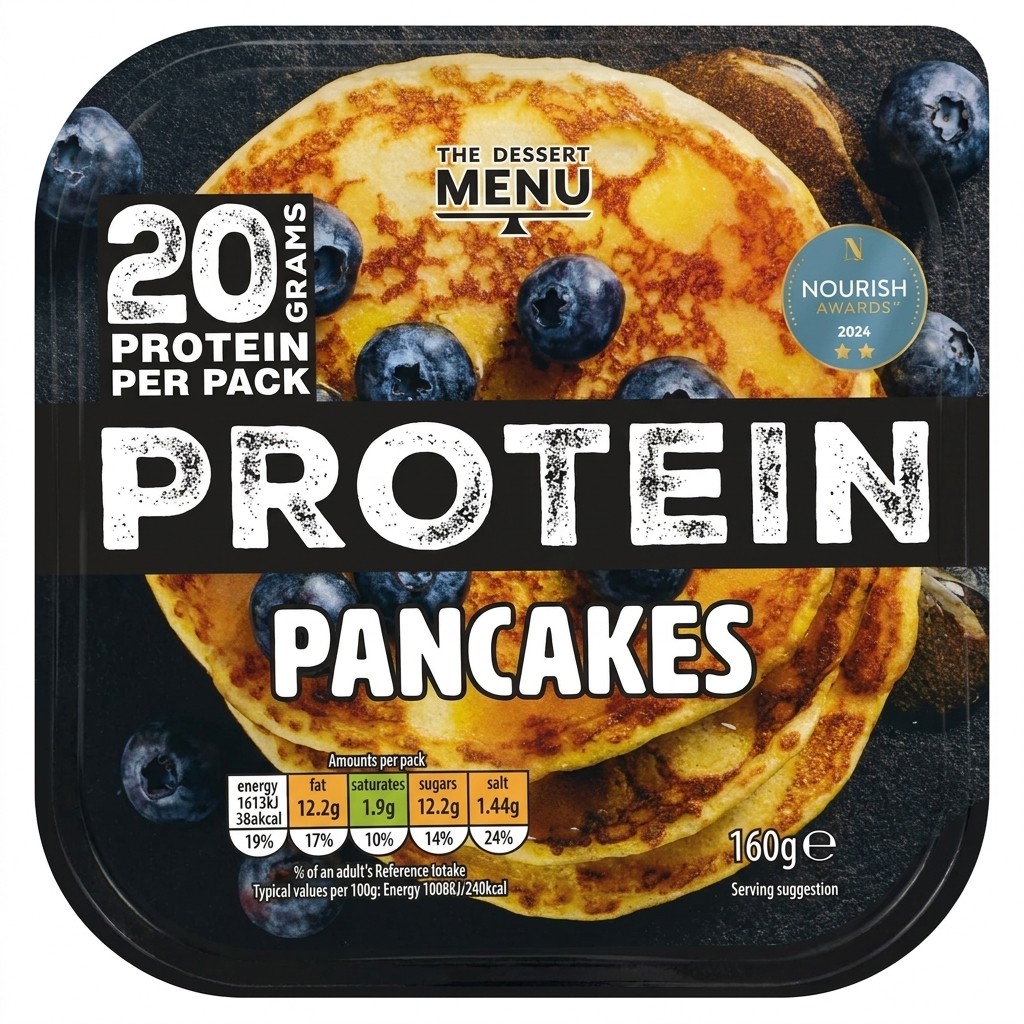 The Dessert Menu Protein Pancakes 160g