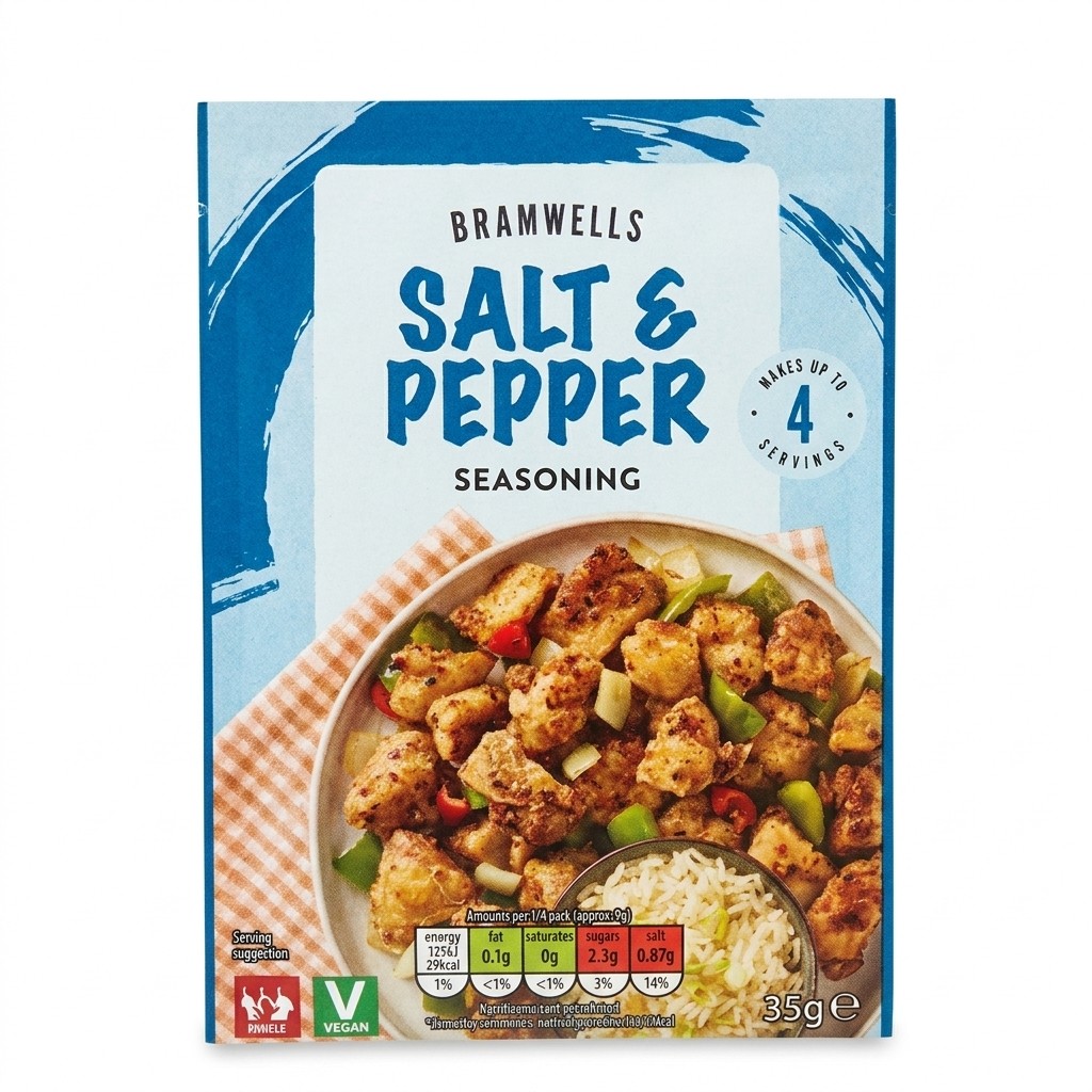 Bramwells Salt & Pepper Seasoning 35g