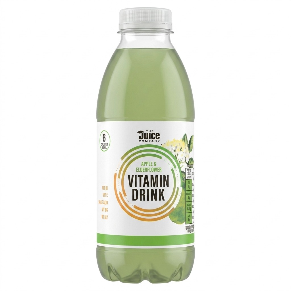 The Juice Company Apple & Elderflower Vitamin Drink 500ml