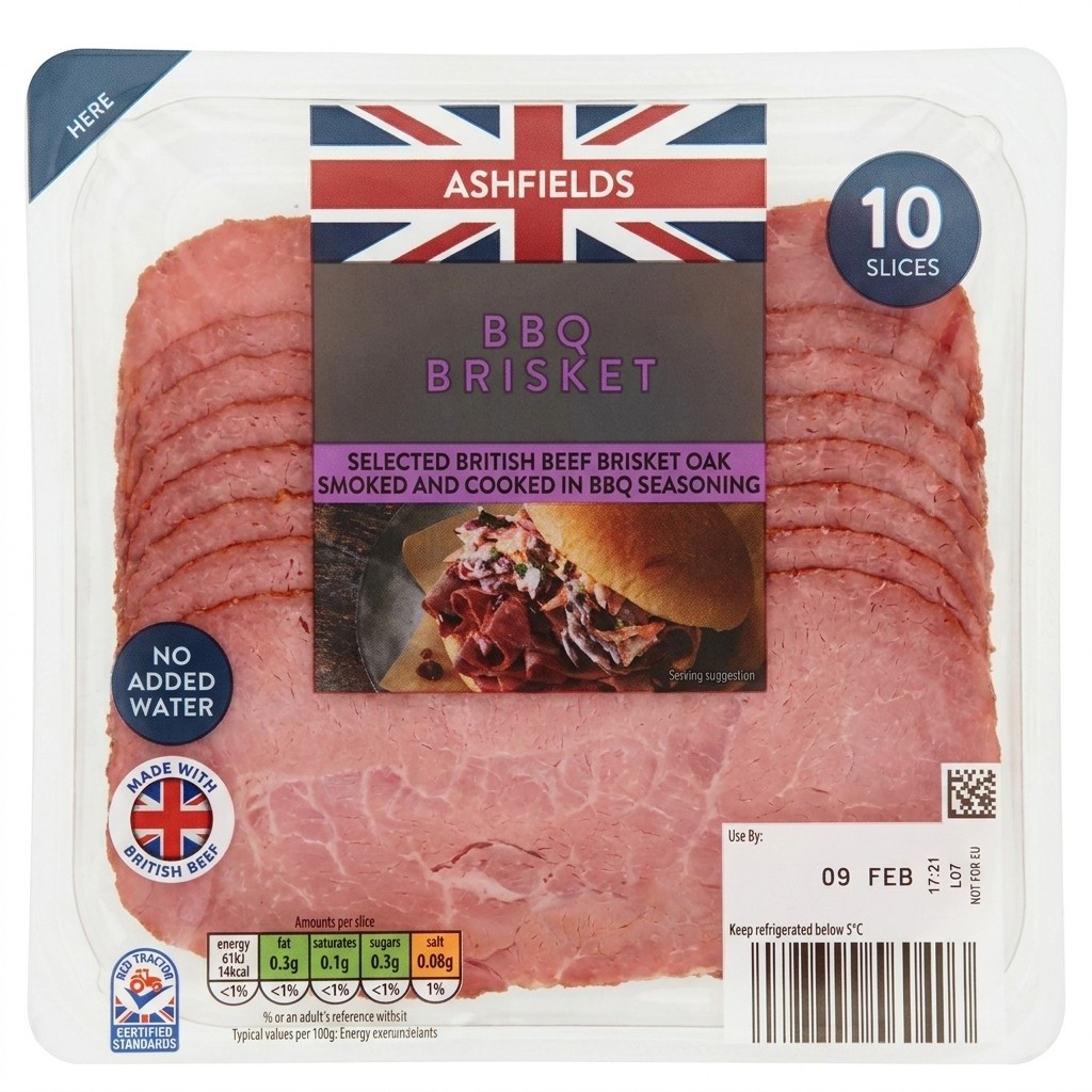 Ashfields BBQ Brisket 100g