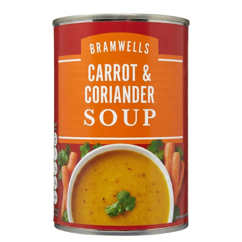 Bramwells Carrot & Coriander Soup 400g
