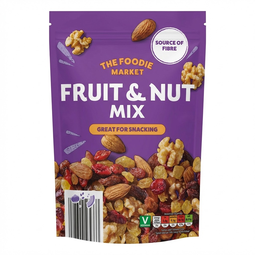 The Foodie Market Fruit & Nut Mix 250g