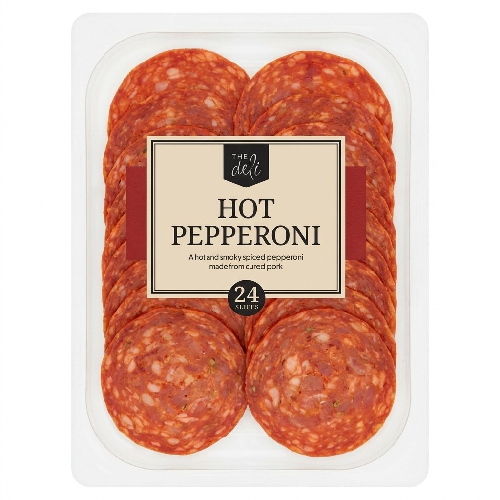 Aldi Hot Pepperoni 120g