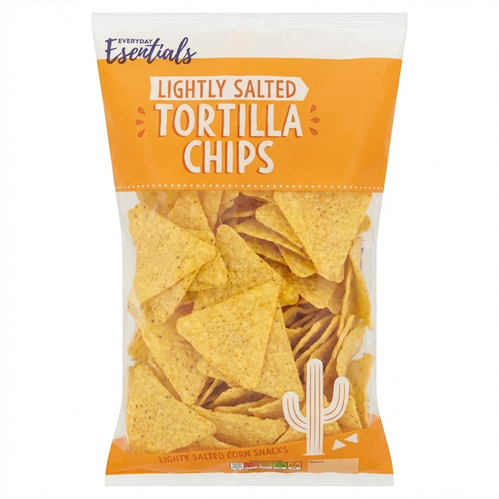 Everyday Essentials Lightly Salted Tortilla Chips 200g