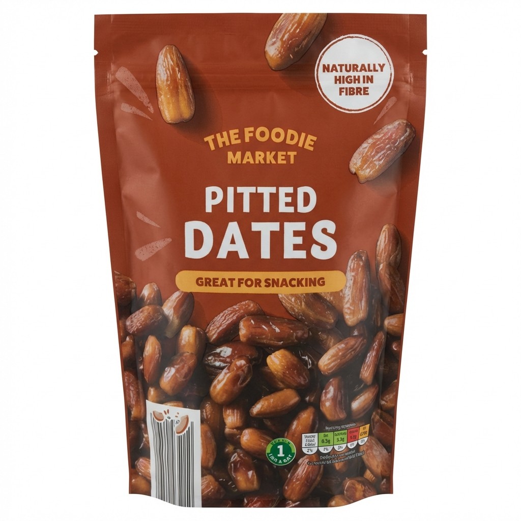 The Foodie Market Pitted Dates 500g