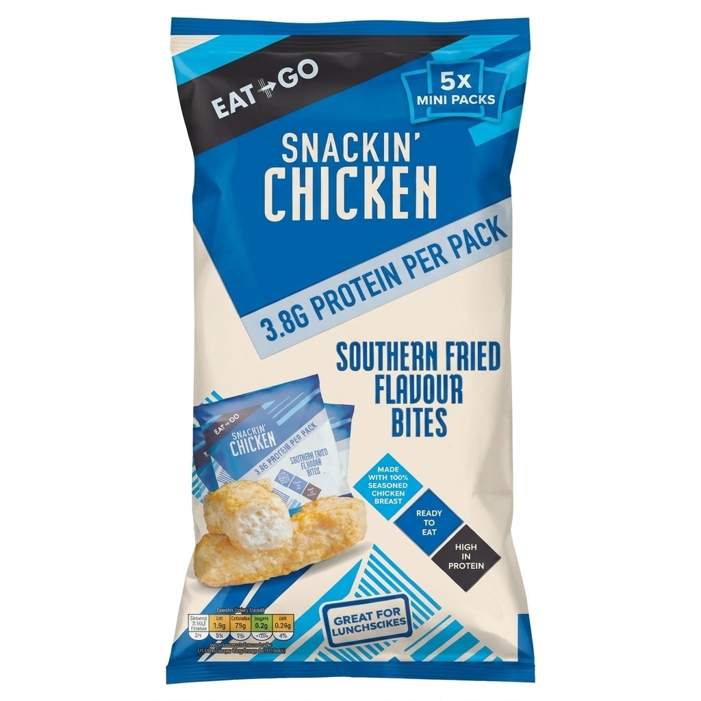 Eat & Go Snackin' Chicken Southern Fried Flavour Bites 112.5g