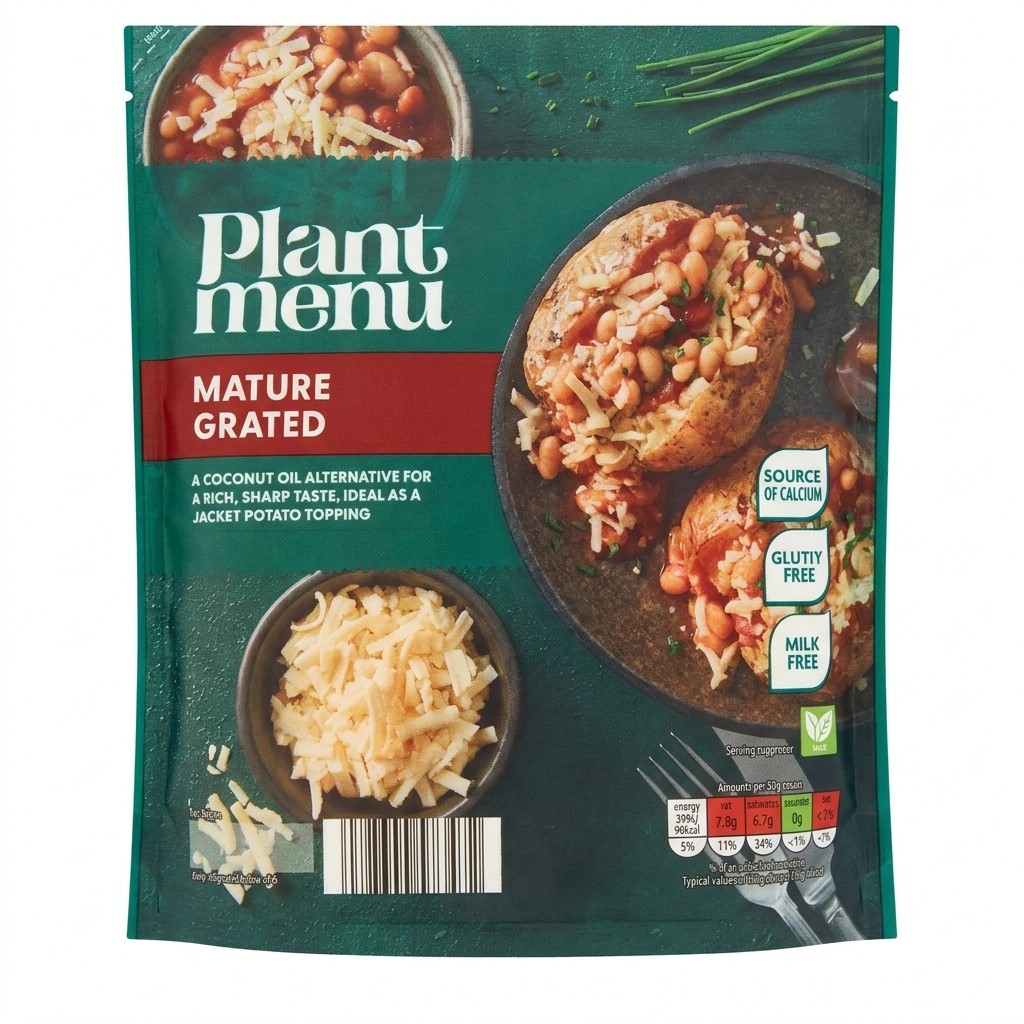 Plant Menu Mature Grated 200g