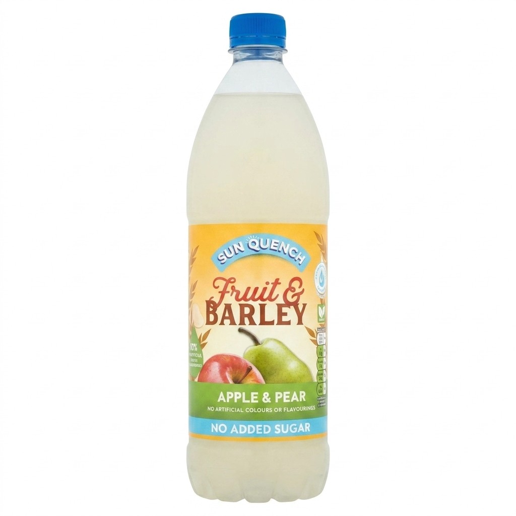 Sun Quench Fruit & Barley Apple & Pear 1L