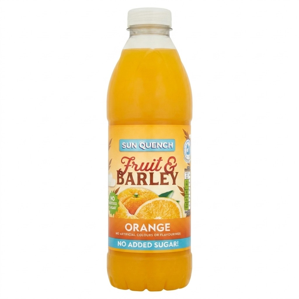 Sun Quench Fruit & Barley Orange 1l