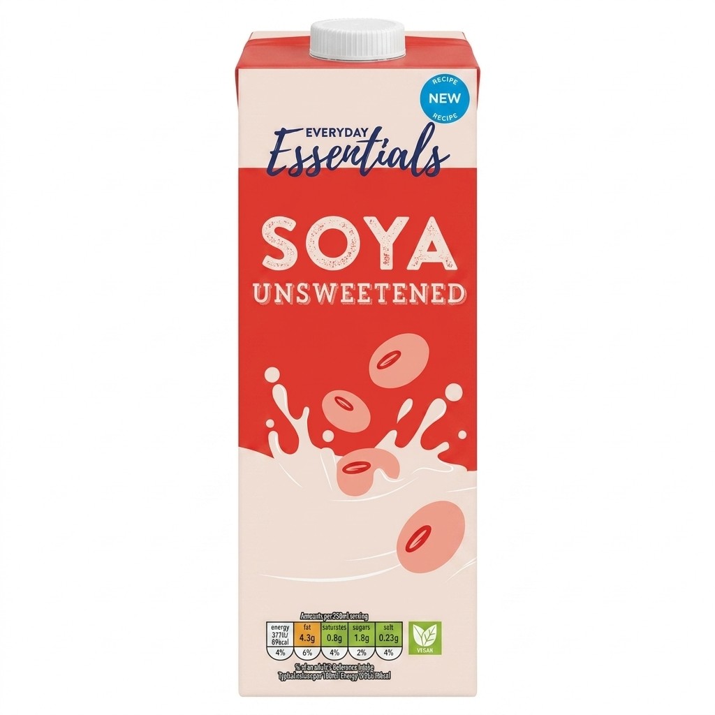 Everyday Essentials Soya Unsweetened 1L