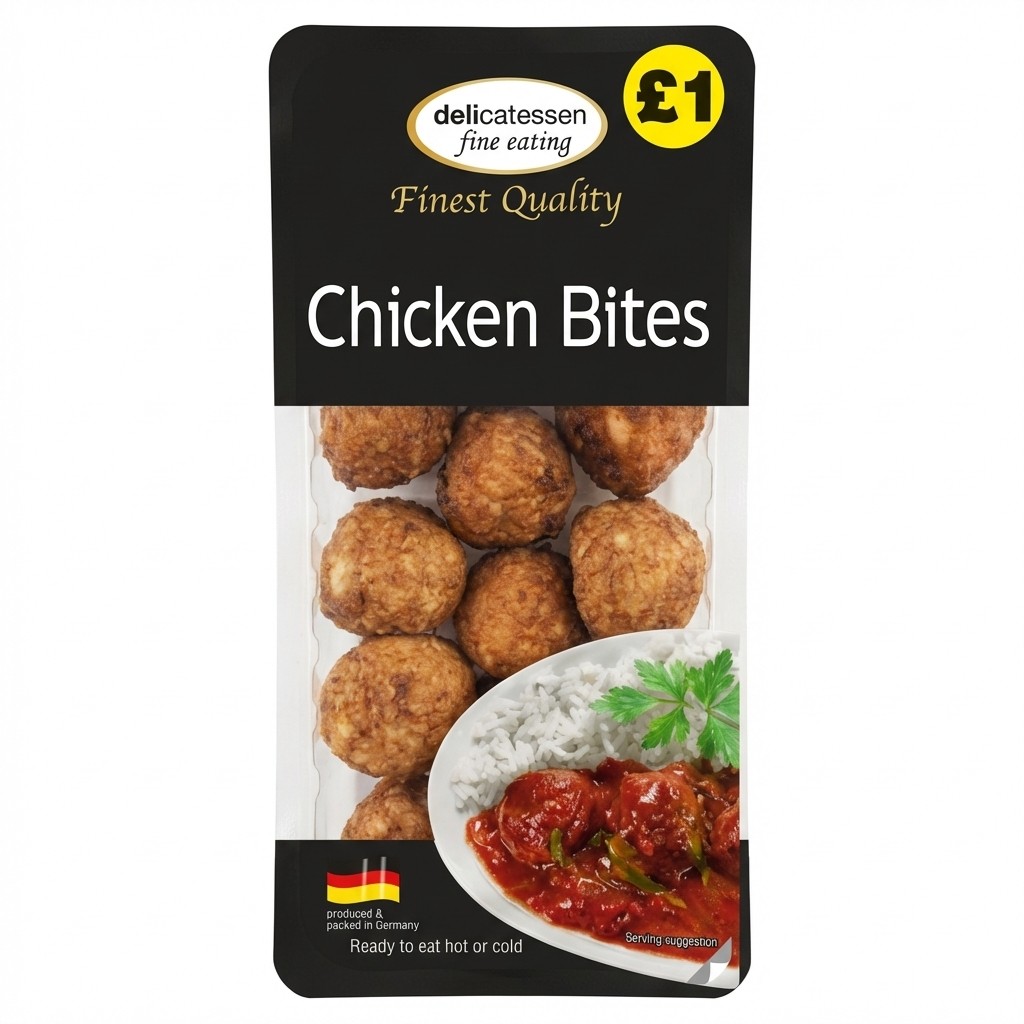 Delicatessen Fine Eating Chicken Bites 200g