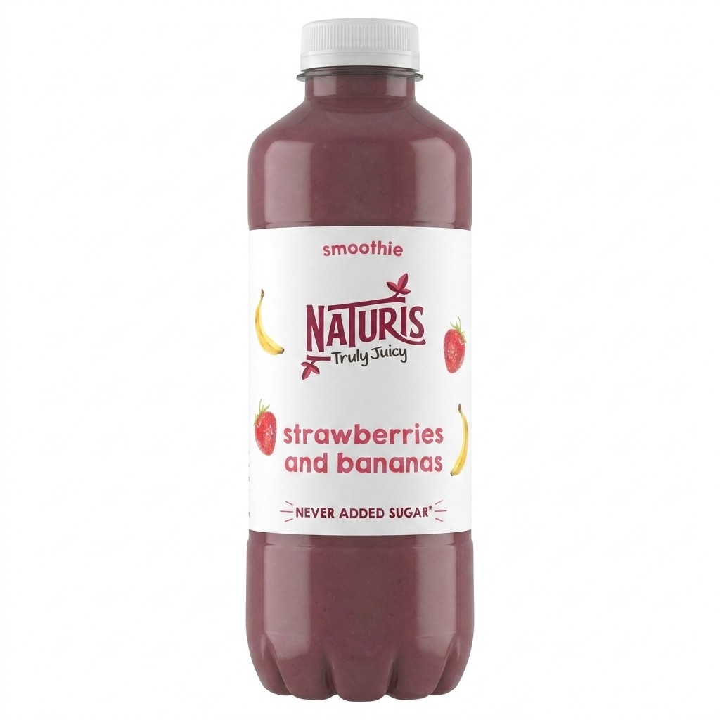 Naturis Strawberries and Bananas Smoothie 750ml