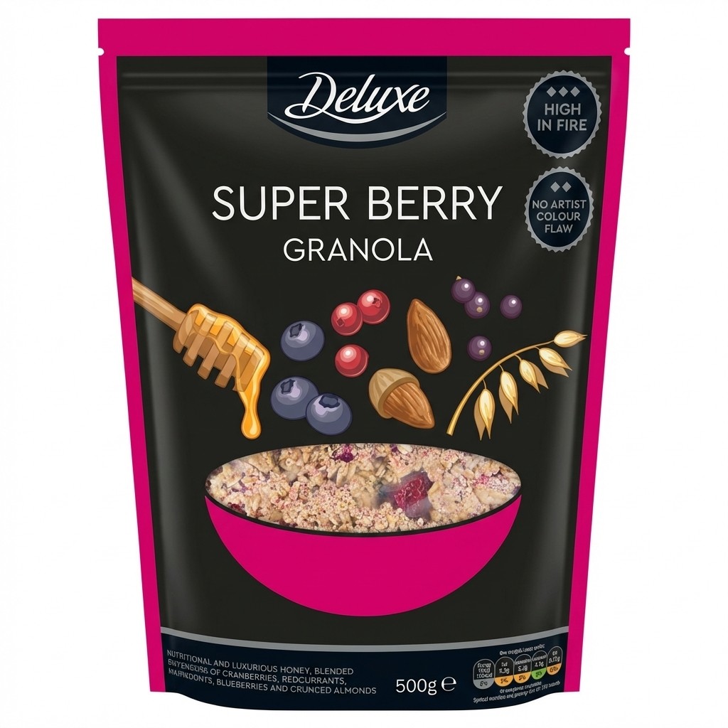 Deluxe Super Berry Granola 500g