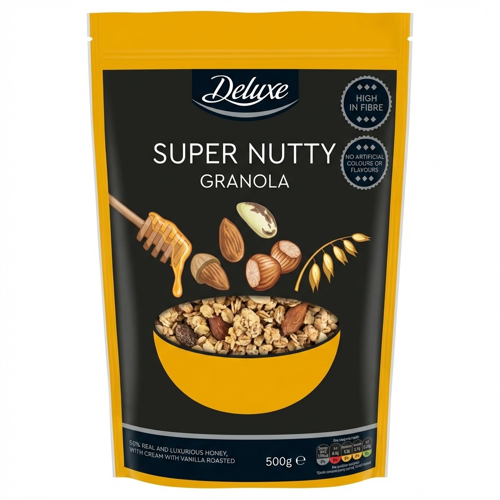 Deluxe Super Nutty Granola 500g