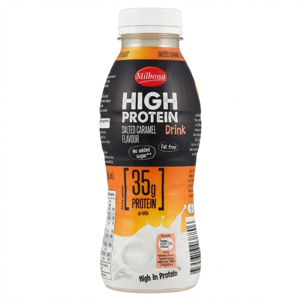 Milbona High Protein Salted Caramel Drink 350g