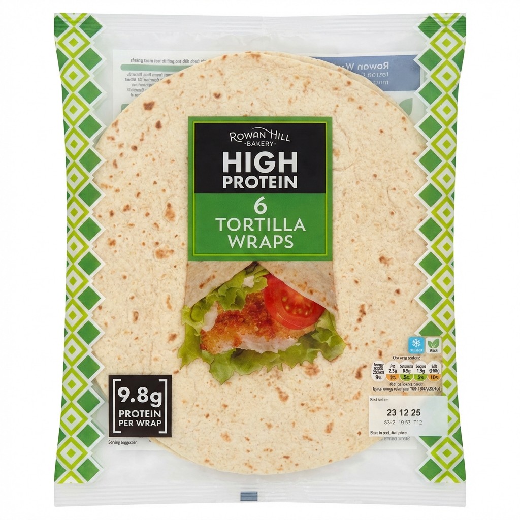 Rowan Hill Bakery High Protein Tortilla Wraps 366g