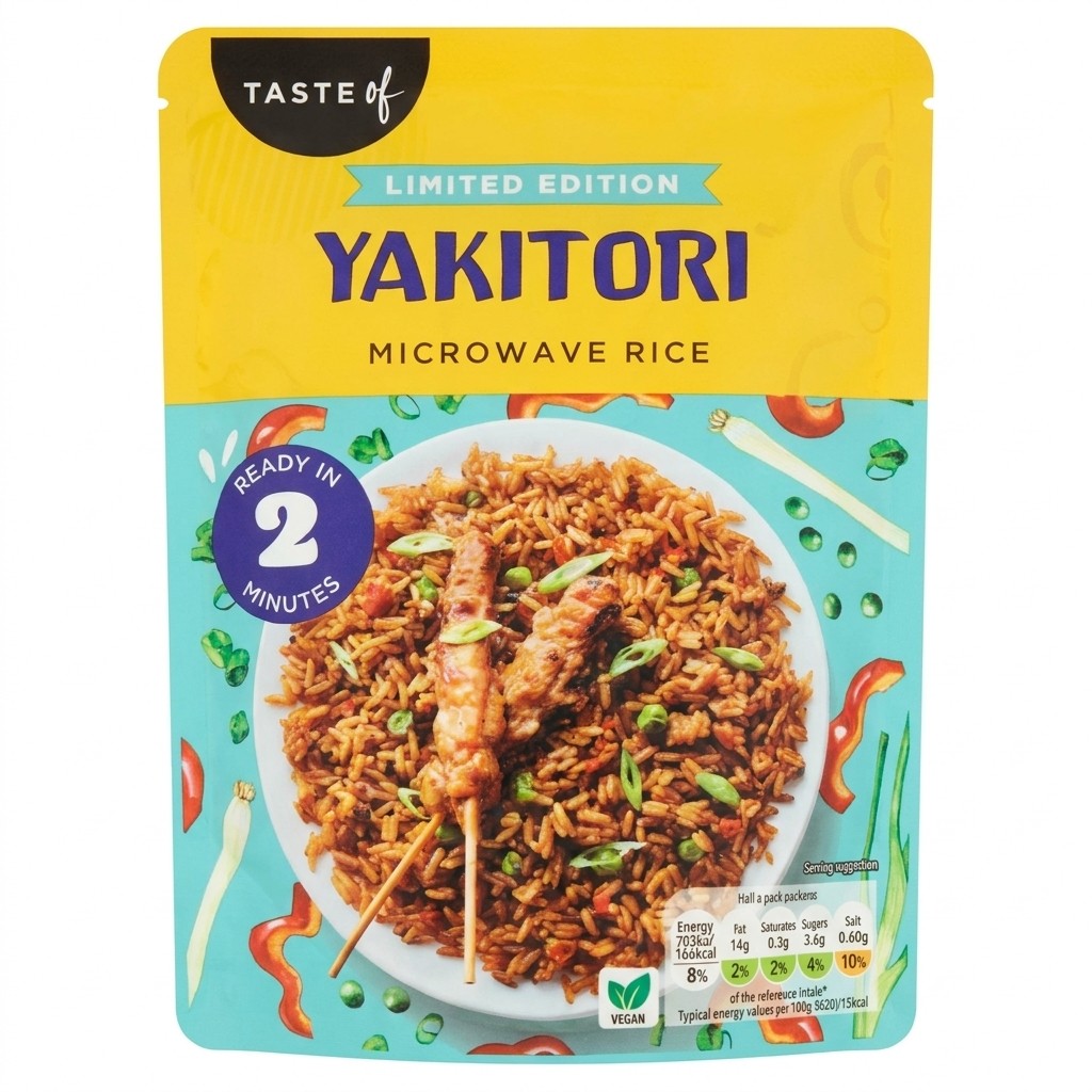 Taste of Yakitori Microwave Rice 250g