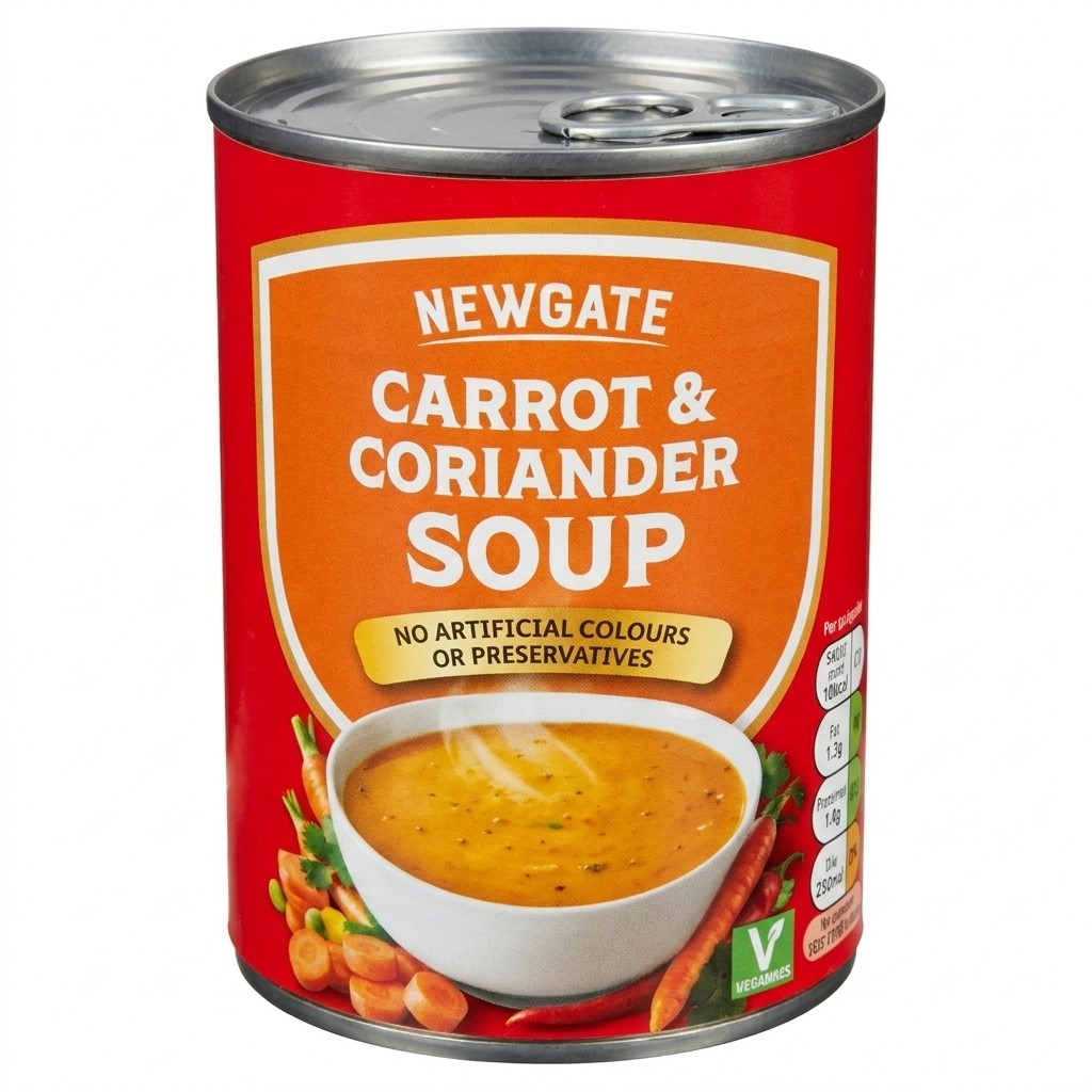 Newgate Carrot & Coriander Soup 400g