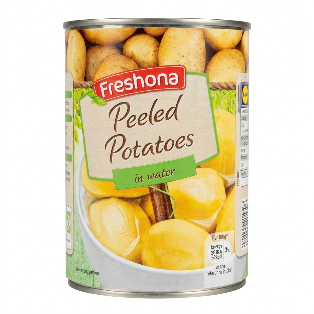 Freshona Peeled Potatoes 560g