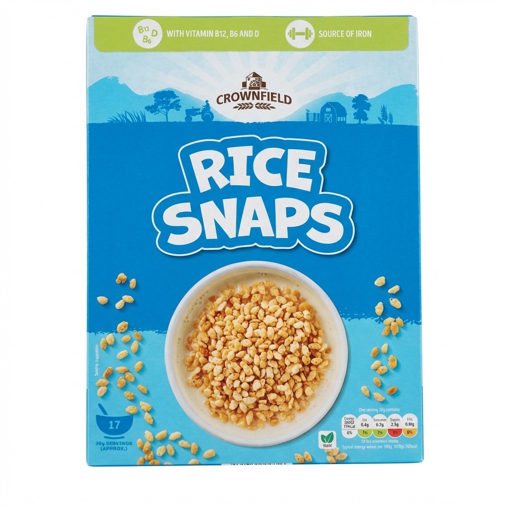Crownfield Rice Snaps 500g