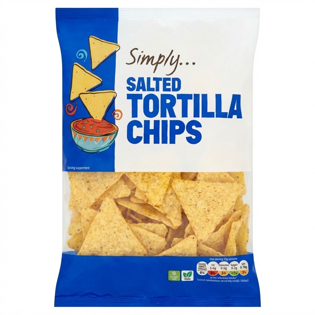 Simply Salted Tortilla Chips 200g
